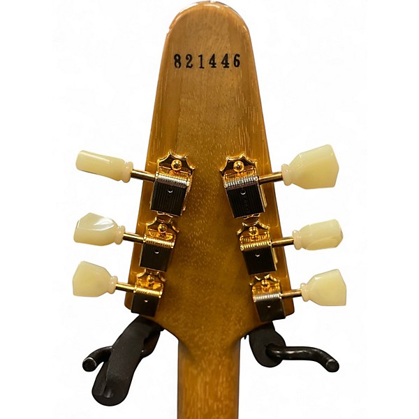 Used Gibson Custom Shop 1958 Reissue Korina Flying V Natural Solid Body Electric Guitar