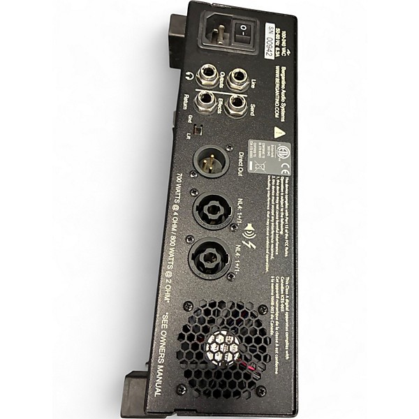 Used Bergantino forte D Bass Amp Head