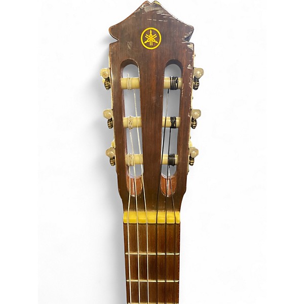 Used Yamaha g-60a Natural Classical Acoustic Guitar