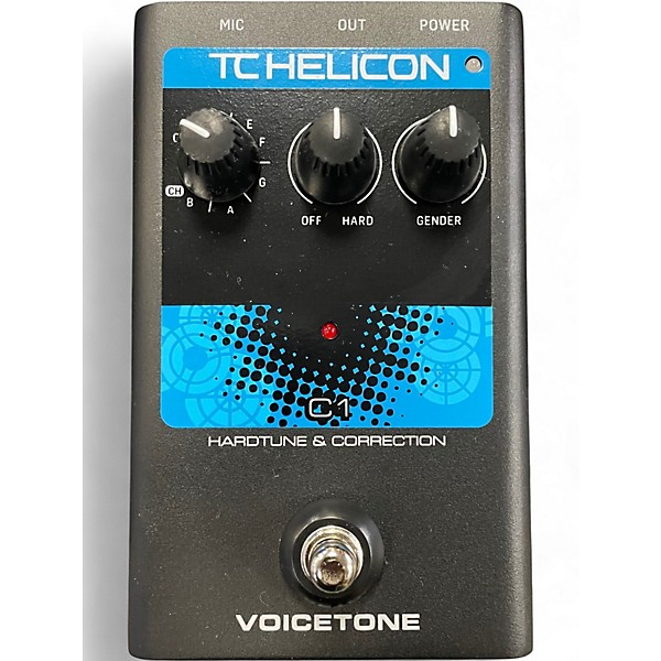 Used TC Helicon VoiceTone Single C1 Vocal Processor