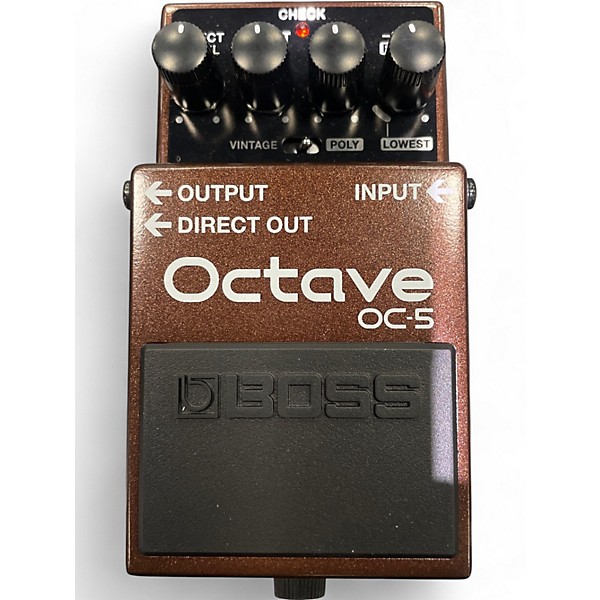 Used BOSS OC5 Effect Pedal