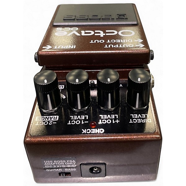 Used BOSS OC5 Effect Pedal