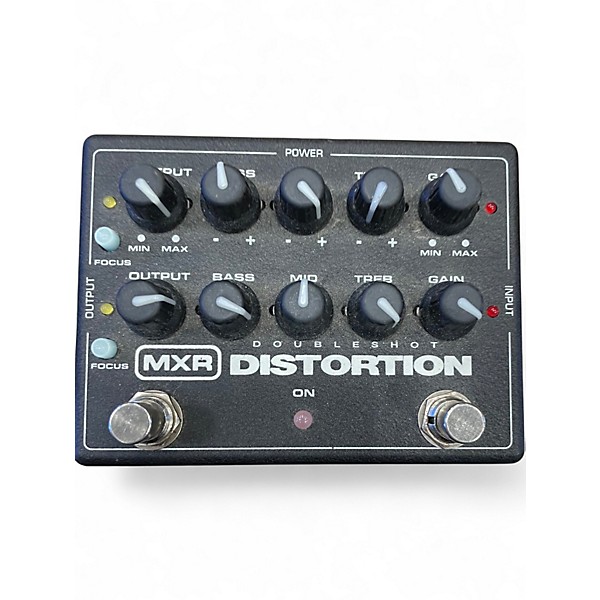 Used MXR Doubleshot Distortion Effect Pedal