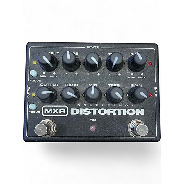 Used MXR Doubleshot Distortion Effect Pedal