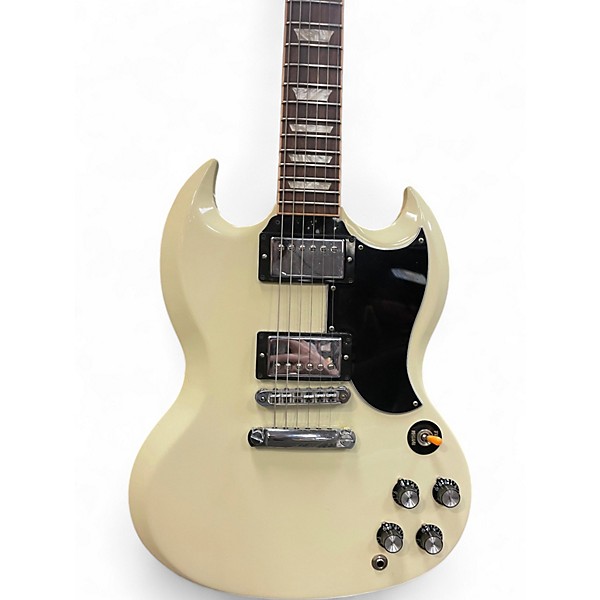 Used Gibson 1961 Reissue SG WHITE Solid Body Electric Guitar