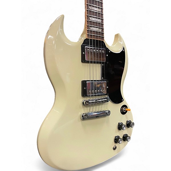 Used Gibson 1961 Reissue SG WHITE Solid Body Electric Guitar