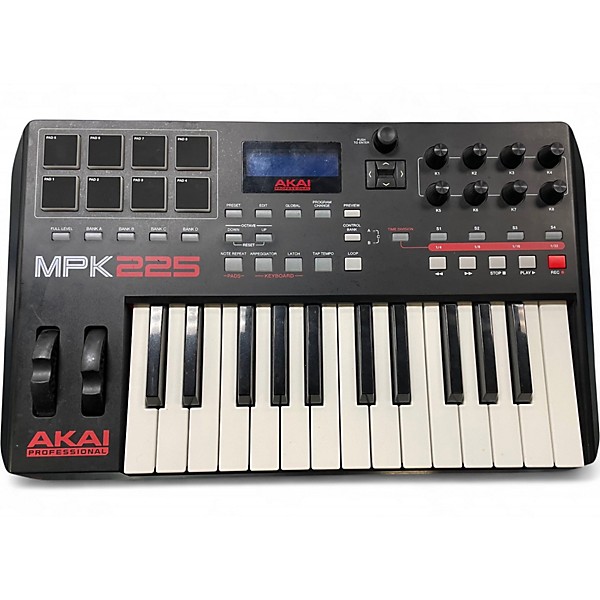 Used Akai Professional MPK225 25-Key MIDI Controller