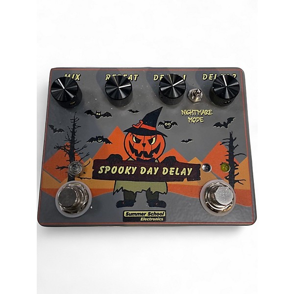 Used Summer School Electronics SPOOKY DAY DELAY Effect Pedal