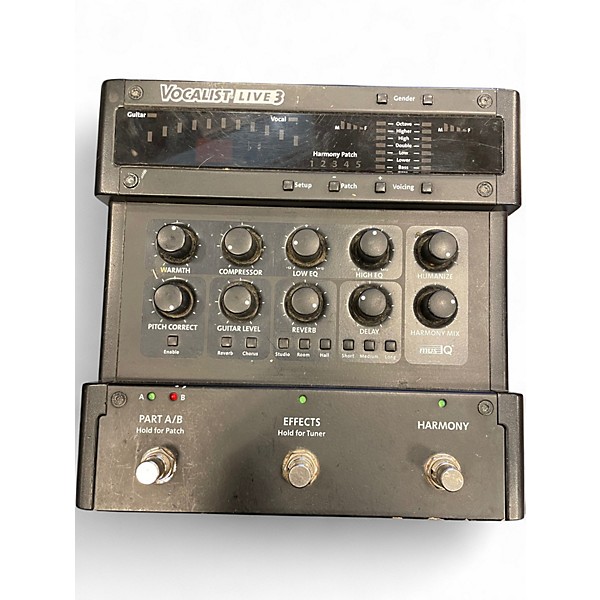 Used DigiTech Vocalist Live 3 Harmony Pitch Correction Vocal Processor