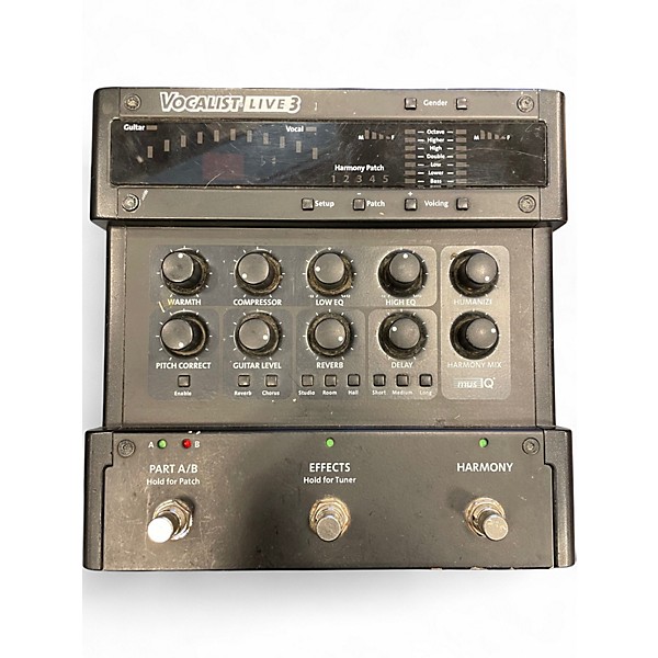Used DigiTech Vocalist Live 3 Harmony Pitch Correction Vocal Processor