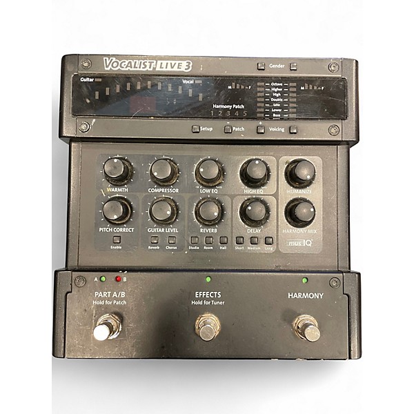 Used DigiTech Vocalist Live 3 Harmony Pitch Correction Vocal Processor