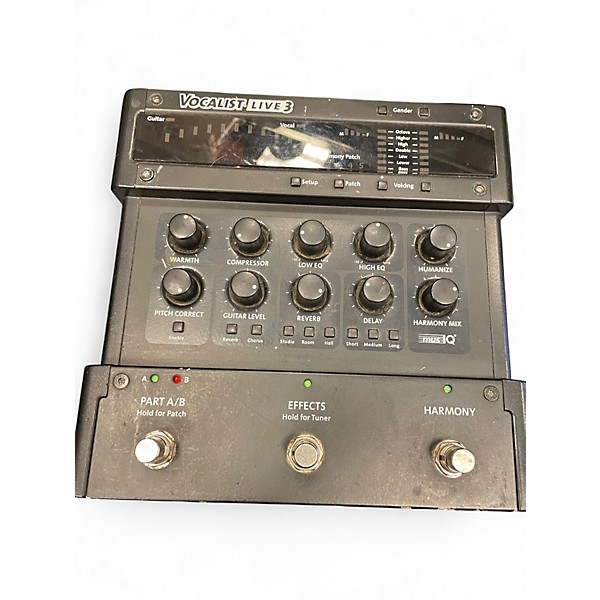 Used DigiTech Vocalist Live 3 Harmony Pitch Correction Vocal Processor