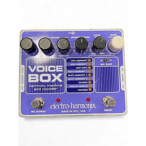 Used Electro-Harmonix Voicebox Vocal Harmony Vocoder Vocal Processor