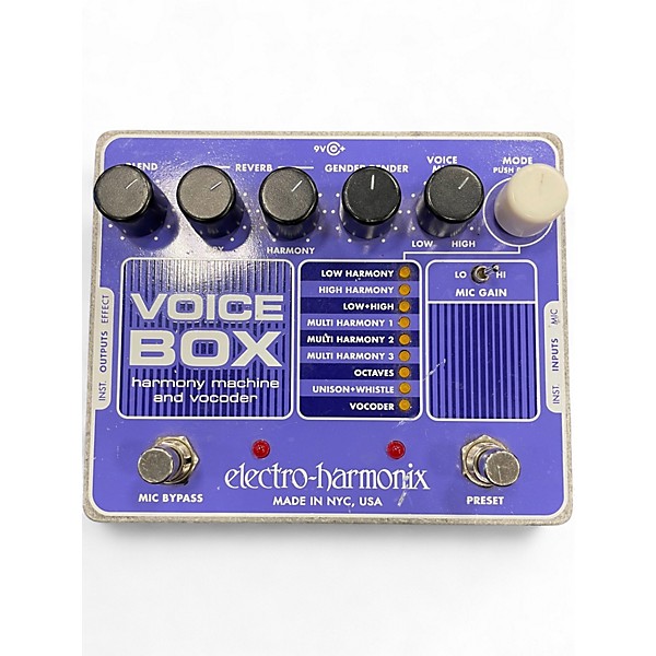 Used Electro-Harmonix Voicebox Vocal Harmony Vocoder Vocal Processor