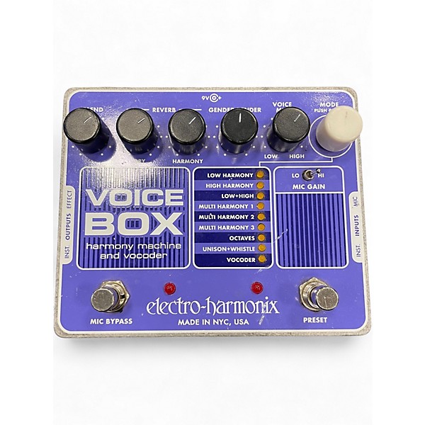 Used Electro-Harmonix Voicebox Vocal Harmony Vocoder Vocal Processor
