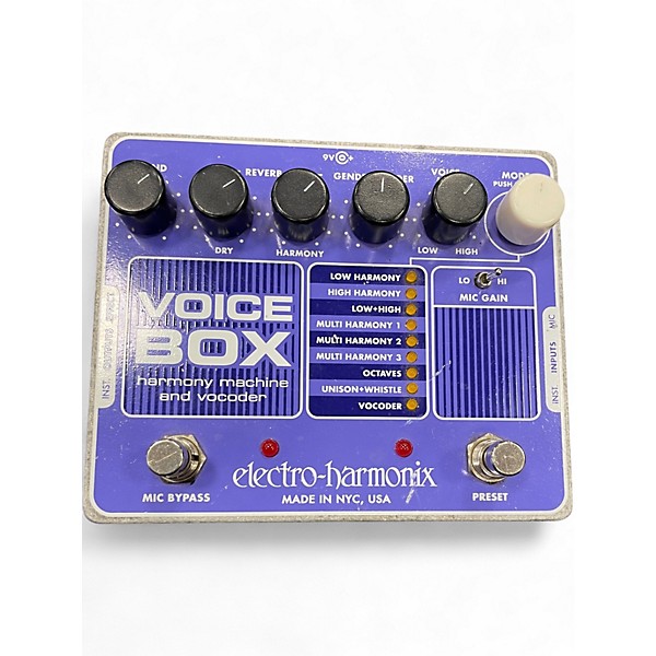 Used Electro-Harmonix Voicebox Vocal Harmony Vocoder Vocal Processor