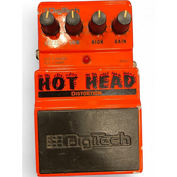 Used DigiTech Hot Head Distortion Effect Pedal