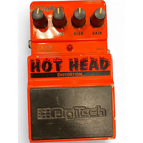 Used DigiTech Hot Head Distortion Effect Pedal