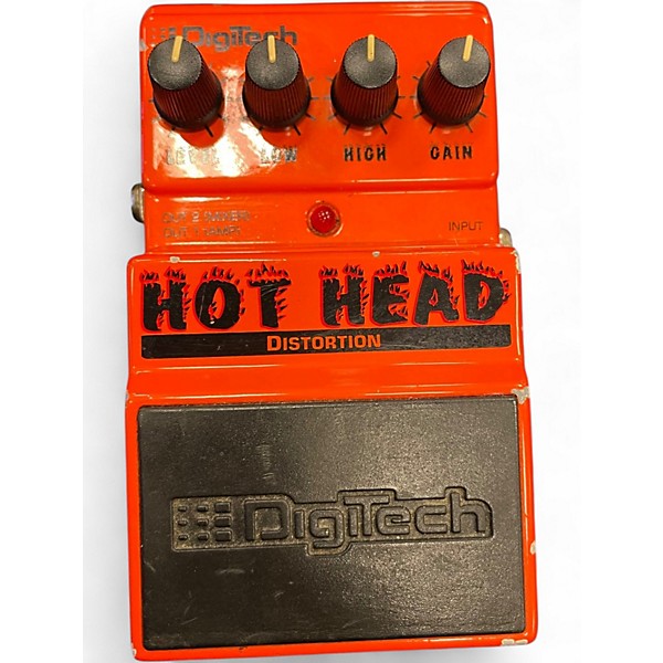 Used DigiTech Hot Head Distortion Effect Pedal