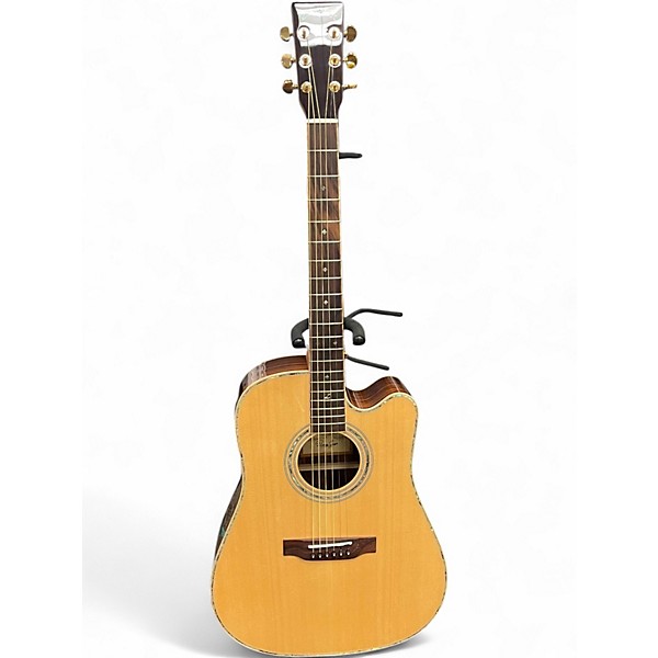 Used Zager ZAD-900CE AURA/N Natural Acoustic Electric Guitar