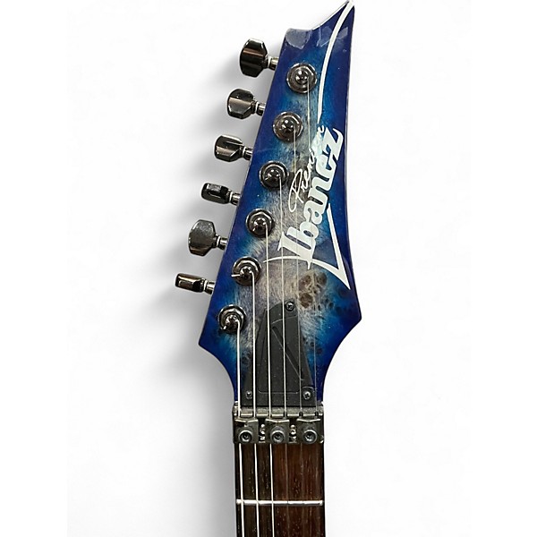 Used Ibanez S1070PBZ Cerulean Blue Burst Solid Body Electric Guitar