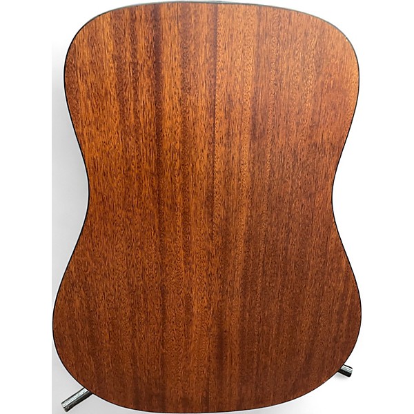 Used Fender CD100 Left Handed Natural Acoustic Guitar