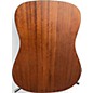 Used Fender CD100 Left Handed Natural Acoustic Guitar