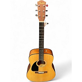 Used Fender CD-100LH Natural Acoustic Guitar