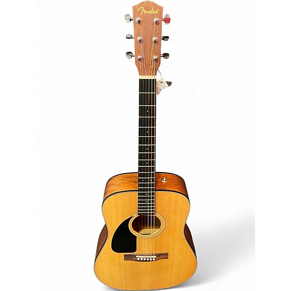 Used Fender CD-100LH Natural Acoustic Guitar