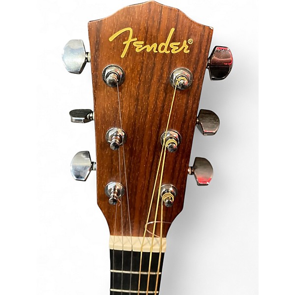 Used Fender CD-100LH Natural Acoustic Guitar