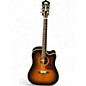 Used Guild D-140CE Antique Burst Acoustic Electric Guitar thumbnail