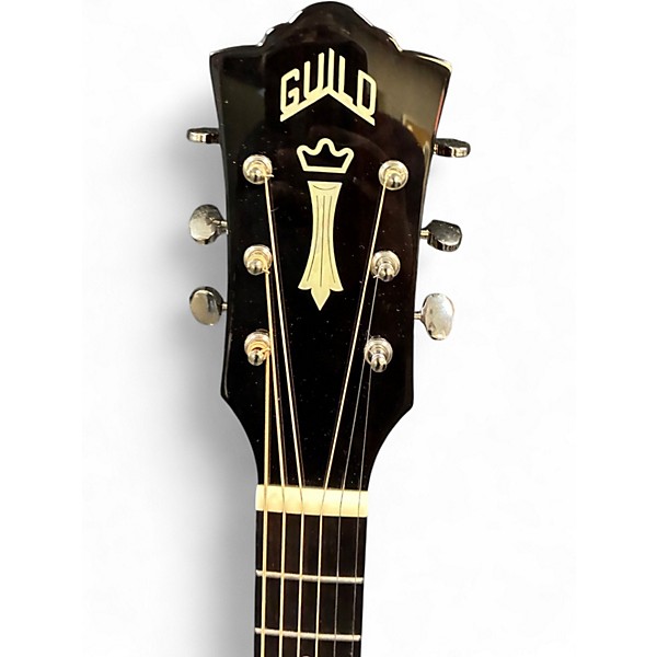 Used Guild D-140CE Antique Burst Acoustic Electric Guitar