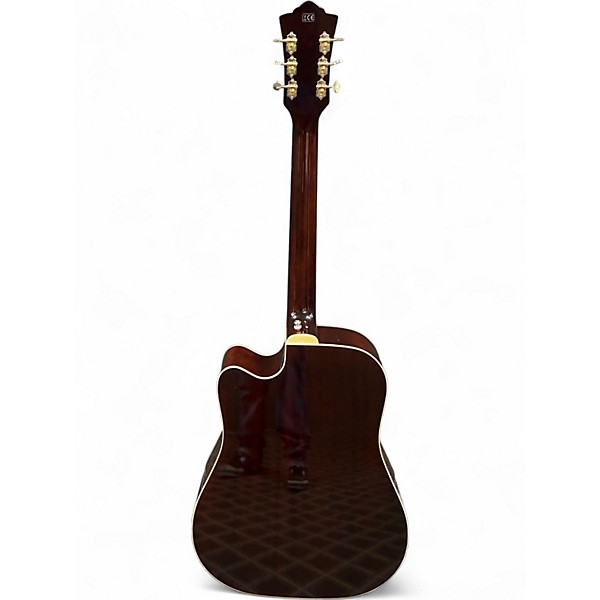 Used Guild D-140CE Antique Burst Acoustic Electric Guitar