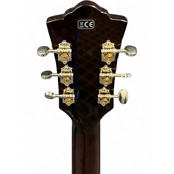 Used Guild D-140CE Antique Burst Acoustic Electric Guitar