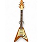 Vintage 1975 Gibson Flying V Natural Solid Body Electric Guitar thumbnail