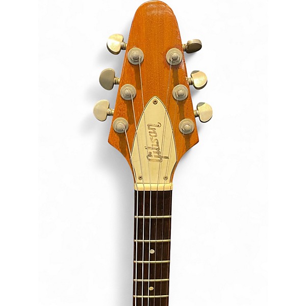 Vintage 1975 Gibson Flying V Natural Solid Body Electric Guitar