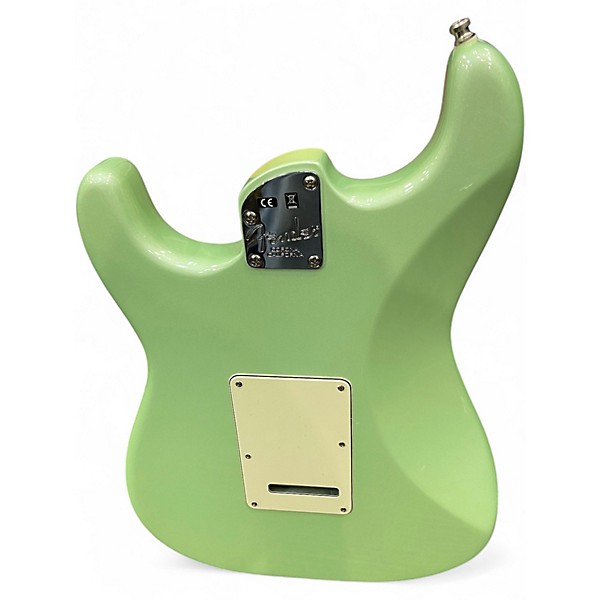 Used Fender Limited Edition American Elite Stratocsater Surf Pearl Solid Body Electric Guitar