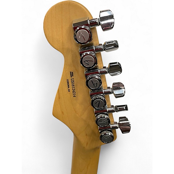 Used Fender Limited Edition American Elite Stratocsater Surf Pearl Solid Body Electric Guitar