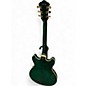 Used Ibanez AS93FM Artcore Expressionist Transparent Moss green Hollow Body Electric Guitar
