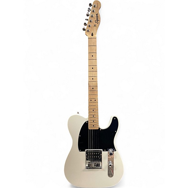 Used Squier Esquire H Alpine White Solid Body Electric Guitar