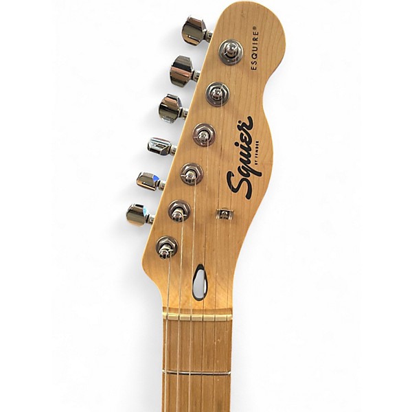 Used Squier Esquire H Alpine White Solid Body Electric Guitar
