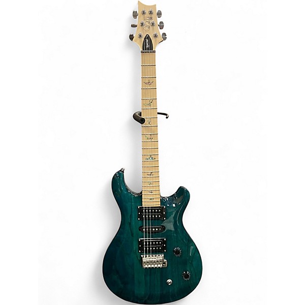 Used PRS Swamp Ash SE Iri Blue Solid Body Electric Guitar