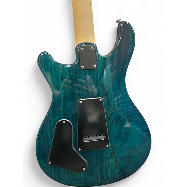 Used PRS Swamp Ash SE Iri Blue Solid Body Electric Guitar