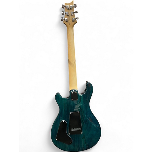 Used PRS Swamp Ash SE Iri Blue Solid Body Electric Guitar
