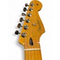 Used Fender Player Stratocaster Black and White Solid Body Electric Guitar