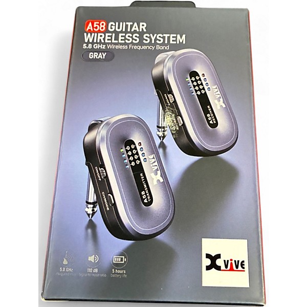 Used Xvive A58 Guitar Wireless System Instrument Wireless System