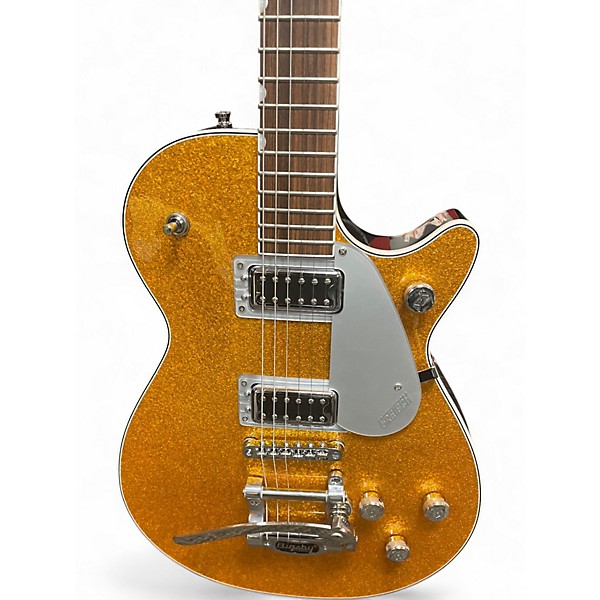 Used Gretsch Guitars JET SPARKLE GOLD SPARKLE Solid Body Electric Guitar