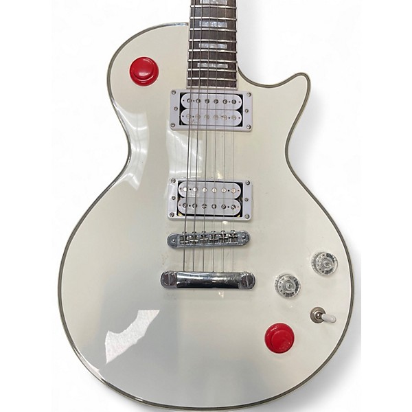 Used Firefly BUCKETHEAD BARITONE Alpine White Solid Body Electric Guitar