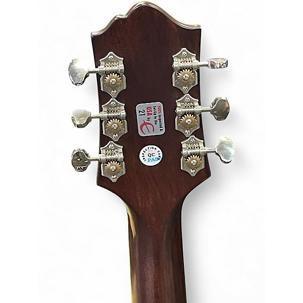 Used Epiphone Masterbuilt DR-500MCE  Vintage Sunburst Acoustic Electric Guitar