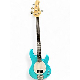 Used Sterling by Music Man Intro Series Stingray Ray2 Electric Blue Electric Bass Guitar